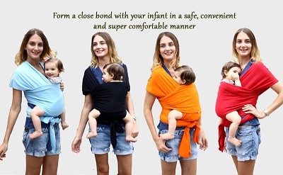 מנשא בד מעטפת לתינוקות אלי אקספרס