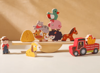 משחק איזון מונטסורי לתינוקות ופעוטות מומלץ