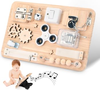 לוח פעילות מונטסורי מעץ