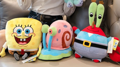 בובות פרווה בוב ספוג פטריק וג'י החילזון 20-30 ס"מ עלי אקספרס