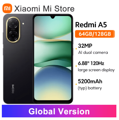 טלפון חכם לילדים מומלץ שיאומי A5