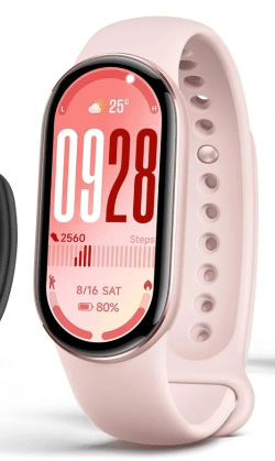 שעון ספורט שיאומי מייבנד ורוד מתנה לילדות